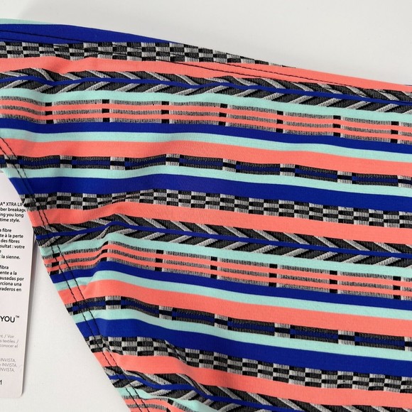 Athleta Bottom Womens Large Pipeline Loop Cruise Beach Resort Swim UPF Low Rise - Picture 12 of 16